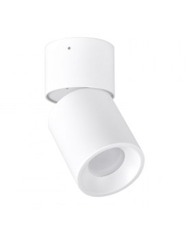 RABAT! DO -18% POLUX 314239 NIXA GU10 Oprawa sufitowa LED lampa natynkowa ruchoma tuba biały