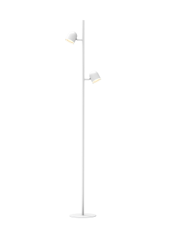 % POLUX 318398 RAWI 2 x LED Lampa podłogowa biała