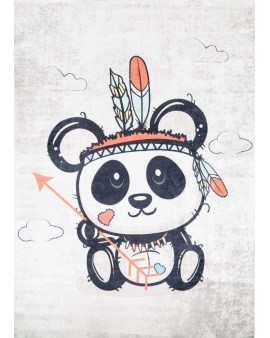 Dywan Dziecięcy 2029 drukowany Panda Indianin 120x170cm